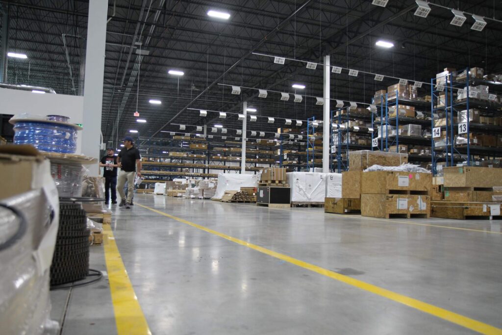 Krones Inc. – Tenant Improvement – Logistics Center Architecture